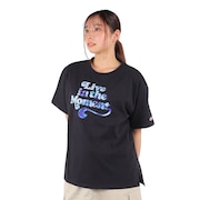 スライド（SLYDE）（レディース）半袖Tシャツ レディース TIE DYE LOGO SL2023SSL-APP002BLK