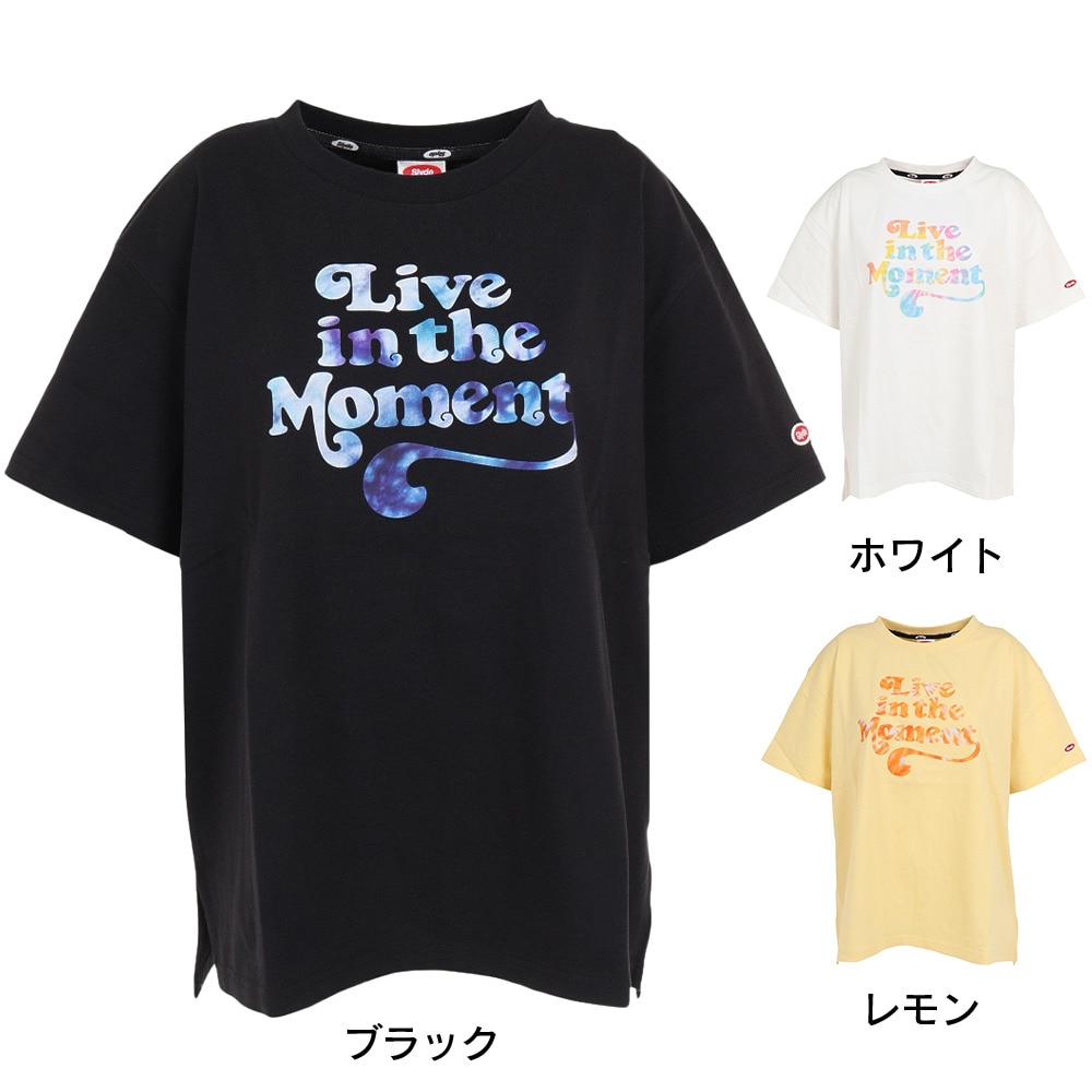 スライド（SLYDE）（レディース）半袖Tシャツ レディース TIE DYE LOGO SL2023SSL-APP002BLK