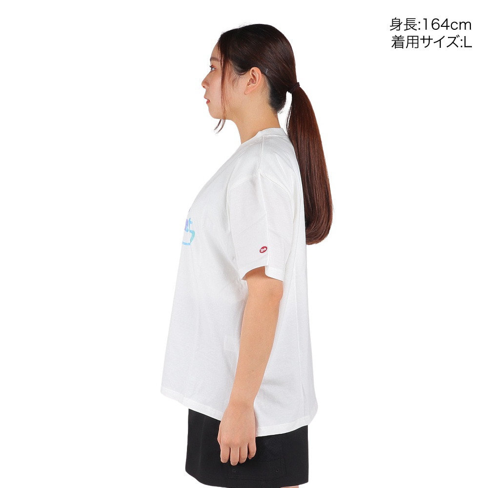 スライド（SLYDE）（レディース）半袖Tシャツ レディース タイダイ ロゴ SL2023SSL-APP002WHT