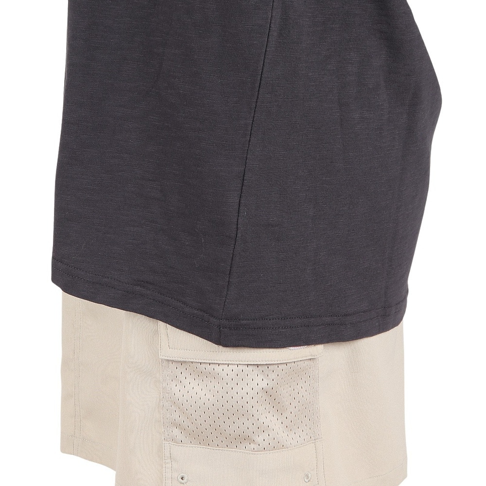 スライド（SLYDE）（レディース）半袖Tシャツ レディース バックプリントチュニック SL2023SSL-APP005BLK
