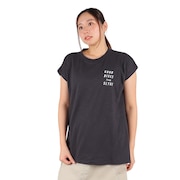 (レディース)半袖Tシャツ レディース バックプリントチュニック SL2023SSL-APP005
