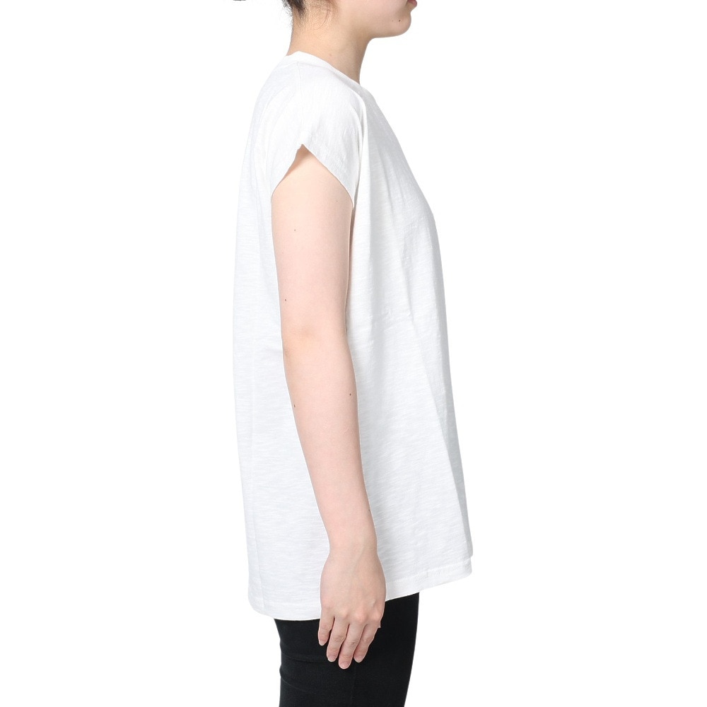 スライド（SLYDE）（レディース）半袖Tシャツ レディース バックプリント チュニック SL2023SSL-APP005WHT