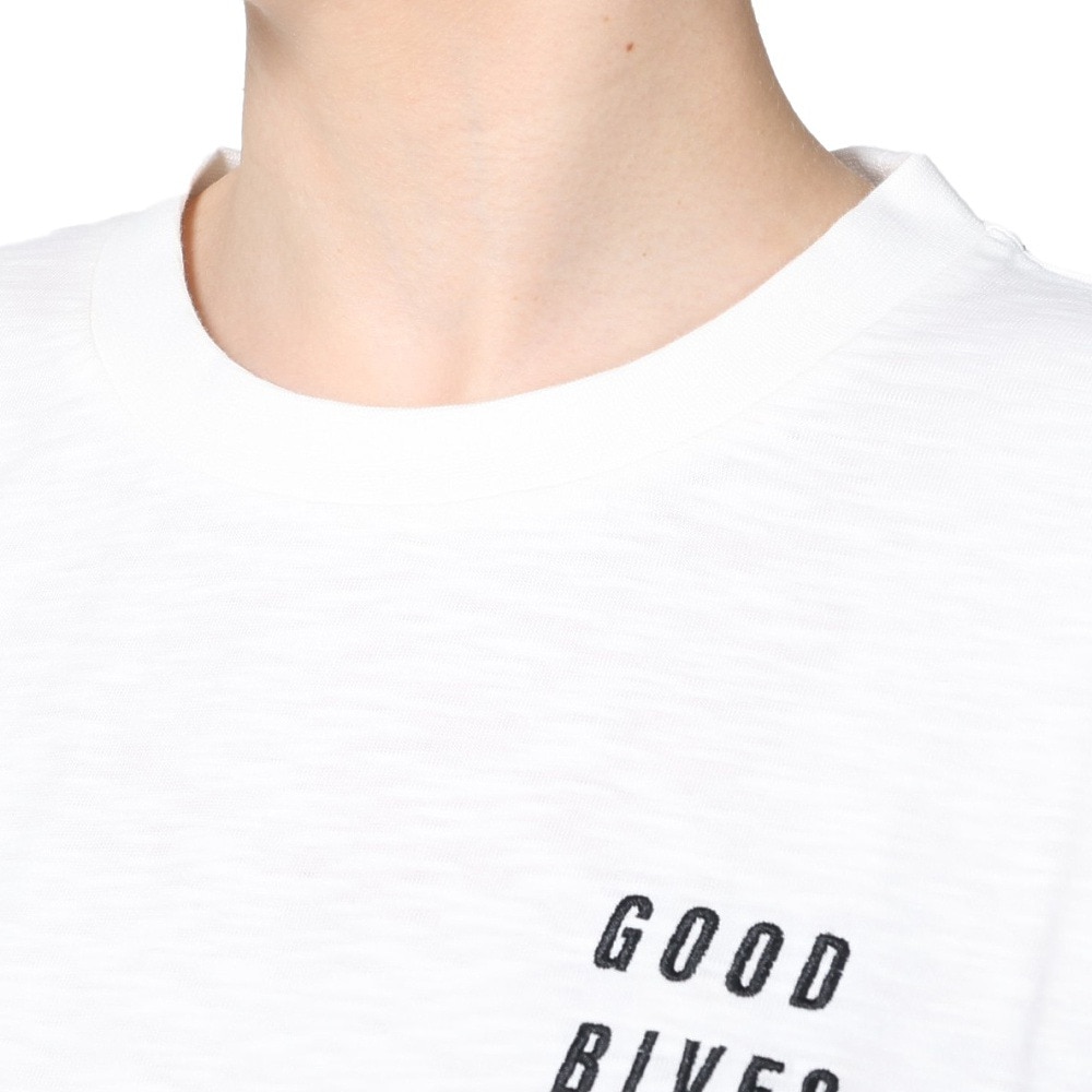 スライド（SLYDE）（レディース）半袖Tシャツ レディース バックプリント チュニック SL2023SSL-APP005WHT