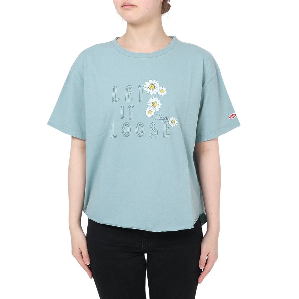 スライド（SLYDE）（レディース）半袖Tシャツ レディース SKATER プリント SL2023SSL-APP007TQG