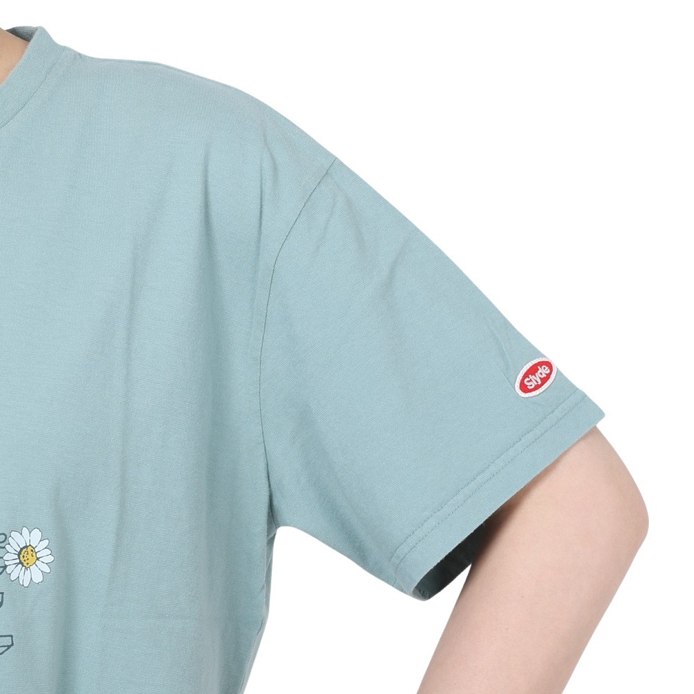 スライド（SLYDE）（レディース）半袖Tシャツ レディース SKATER プリント SL2023SSL-APP007TQG