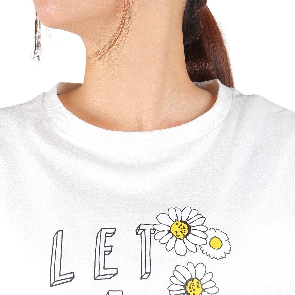 スライド（SLYDE）（レディース）半袖Tシャツ レディース SKATER プリント SL2023SSL-APP007WHT