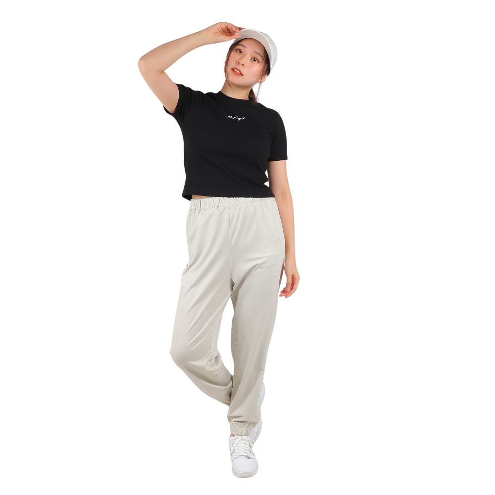 ハーレー（HURLEY）（レディース）半袖Tシャツ レディース RIB ニット WSS2320004-BLK