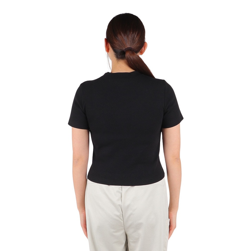 ハーレー（HURLEY）（レディース）半袖Tシャツ レディース RIB ニット WSS2320004-BLK