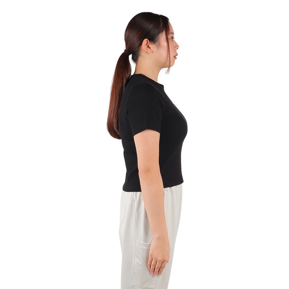 ハーレー（HURLEY）（レディース）半袖Tシャツ レディース RIB ニット WSS2320004-BLK