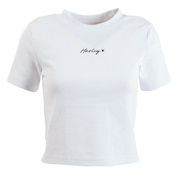 (レディース)半袖Tシャツ レディース RIB ニット WSS2320004-WHT