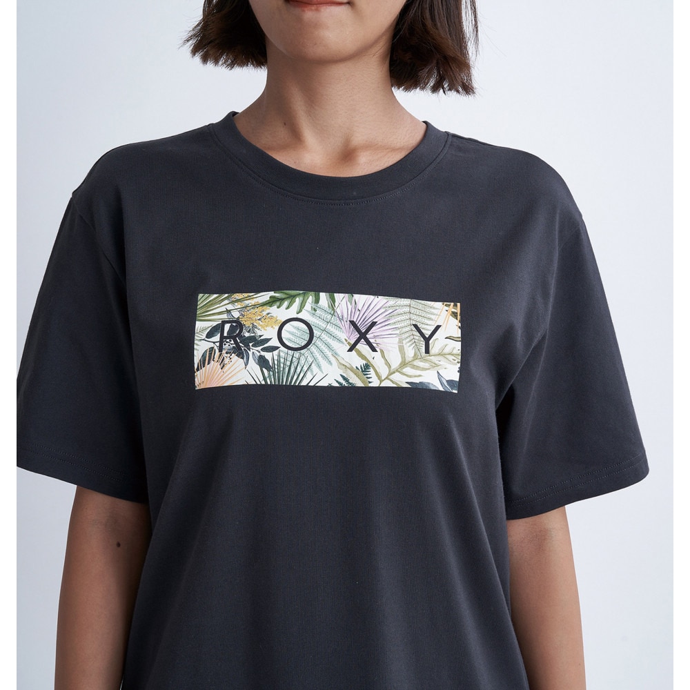ロキシー（ROXY）（レディース）SIMPLY BOTANICAL 半袖Tシャツ 24SPRST241075BBK