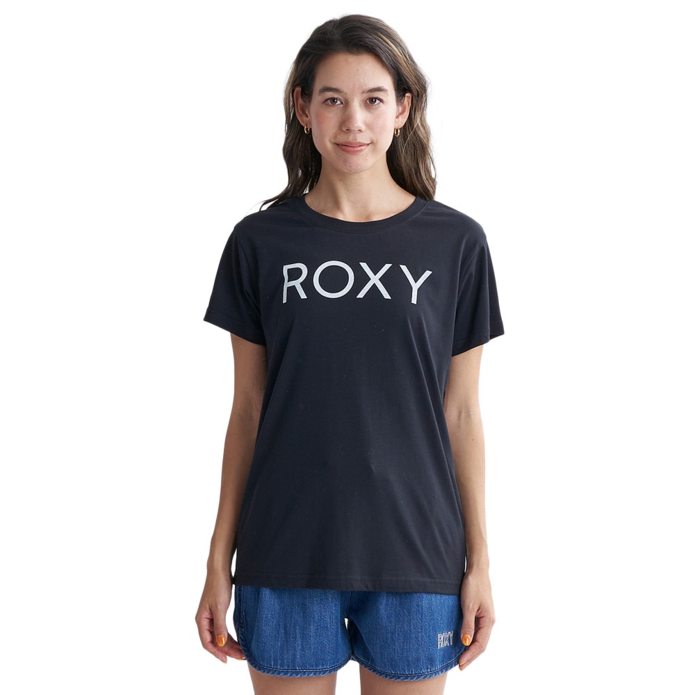 ロキシー（ROXY）（レディース）SPORTS 半袖Tシャツ 24SPRST241079BLK