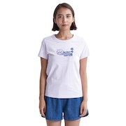 ロキシー（ROXY）（レディース）SURF TEAM 半袖Tシャツ 24SPRST241080LAV