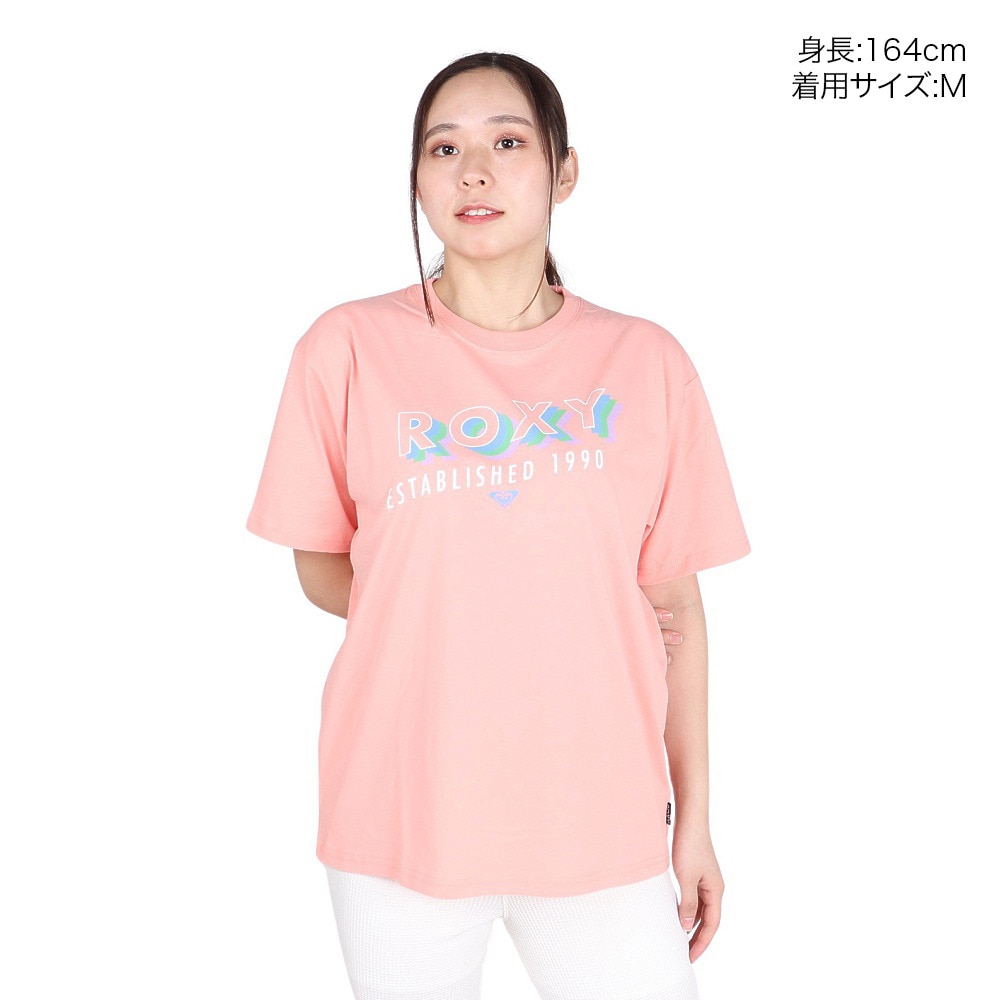 ロキシー（ROXY）（レディース）COLORFUL OVERLAP 半袖Tシャツ 24SPRST241602YAPR