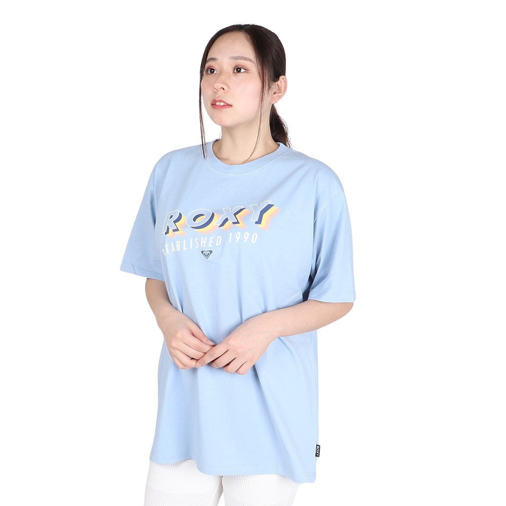 ロキシー（ROXY）（レディース）COLORFUL OVERLAP 半袖Tシャツ 24SPRST241602YBGR