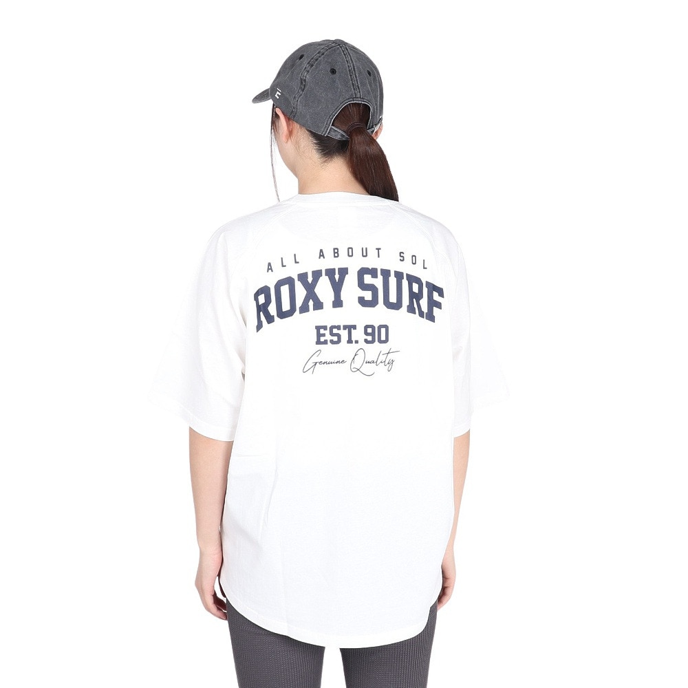 ロキシー（ROXY）（レディース）SURF RAGLAN 半袖Tシャツ 24SPRST241605YWHT