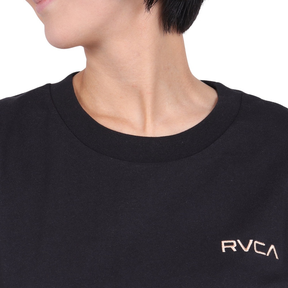 ルーカ（RVCA）（レディース）tシャツ 半袖 ブラック 黒 サンセット ST 半袖Tシャツ BE043212 BLK