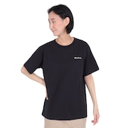 (レディース)tシャツ 半袖 ブラック 黒 サンセット ST 半袖Tシャツ BE043212