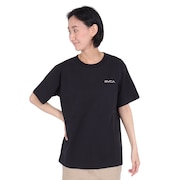 ルーカ（RVCA）（レディース）tシャツ 半袖 ブラック 黒 サンセット ST 半袖Tシャツ BE043212 BLK