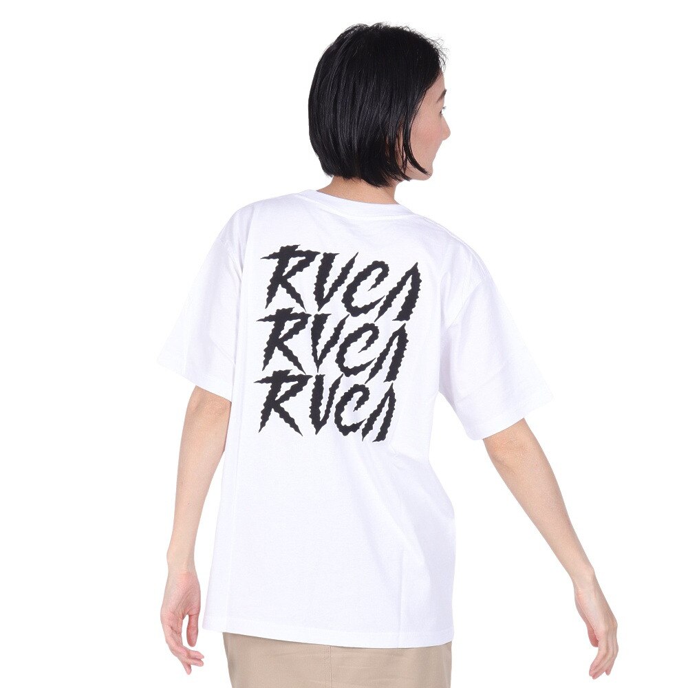 ルーカ（RVCA）（レディース）SPIRIT ST 半袖Tシャツ BE043213 WHT