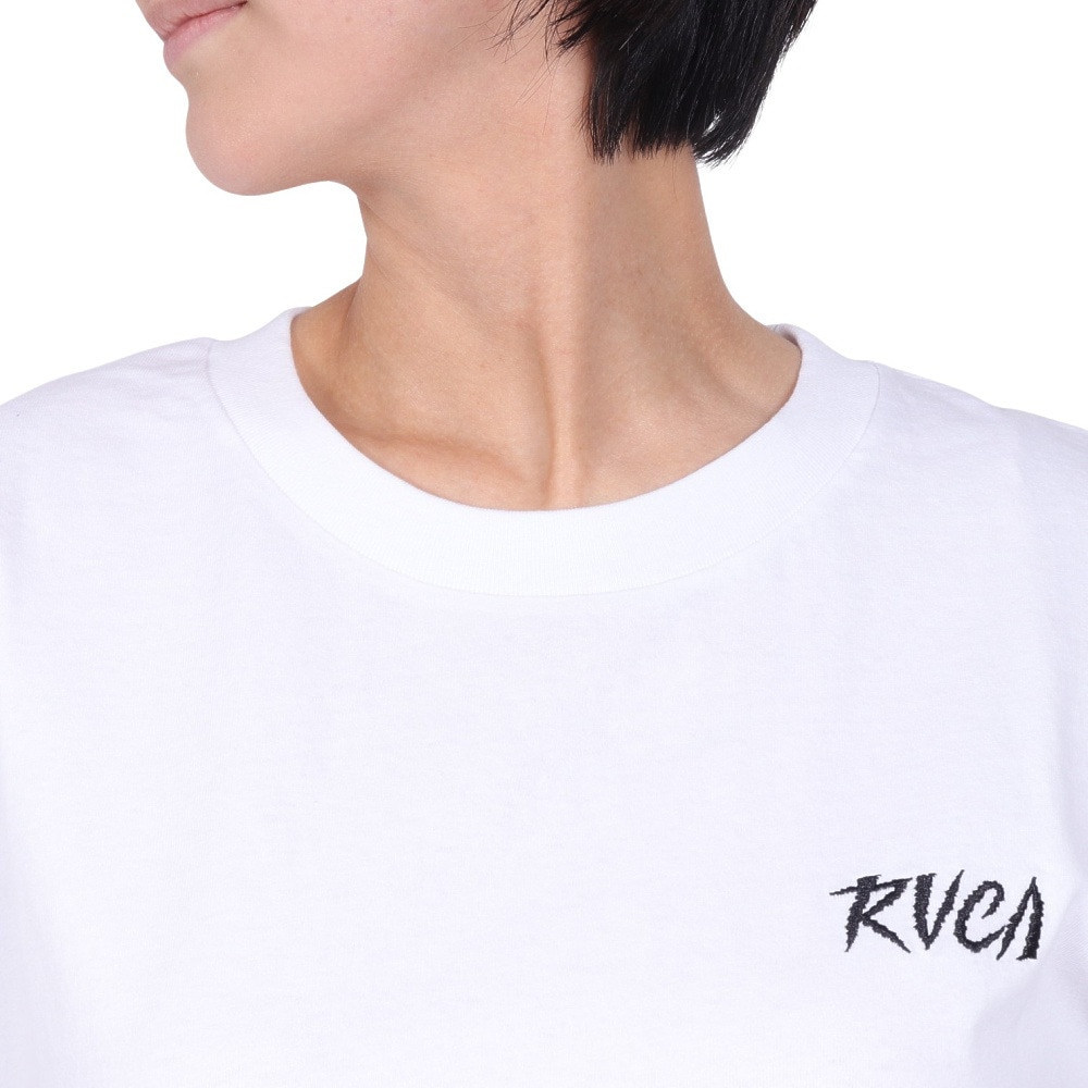 ルーカ（RVCA）（レディース）SPIRIT ST 半袖Tシャツ BE043213 WHT