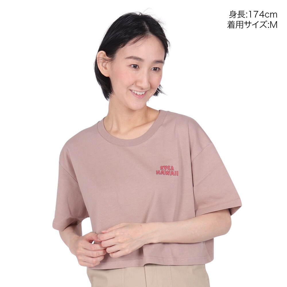 ルーカ（RVCA）（レディース）ハッピー アワー ST 半袖Tシャツ BE043214 SAN
