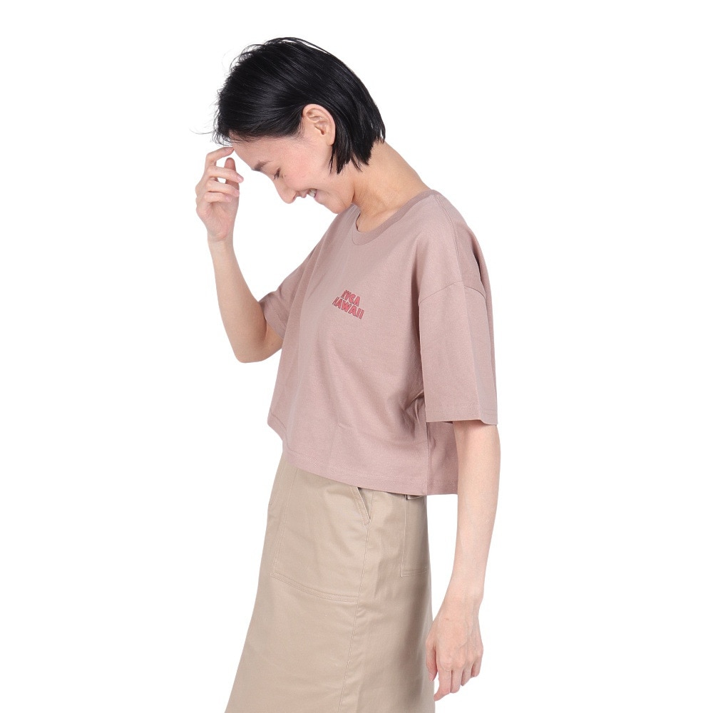 ルーカ（RVCA）（レディース）ハッピー アワー ST 半袖Tシャツ BE043214 SAN