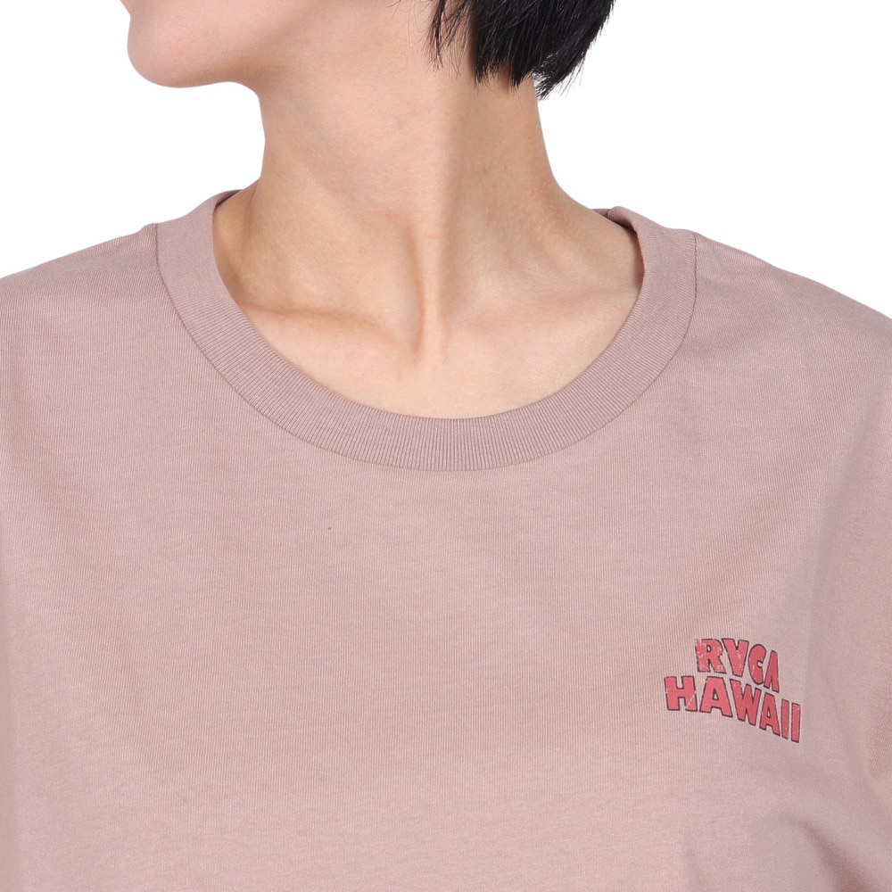 ルーカ（RVCA）（レディース）ハッピー アワー ST 半袖Tシャツ BE043214 SAN