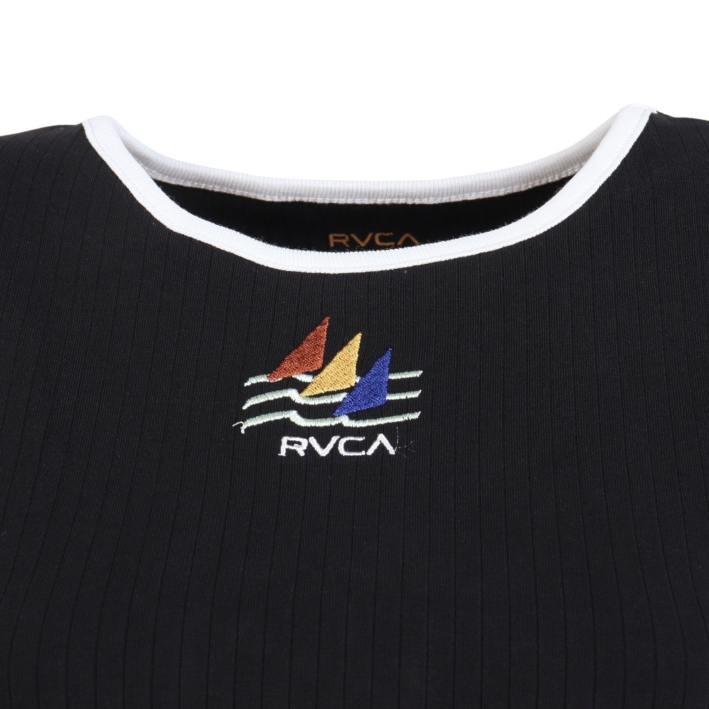 ルーカ（RVCA）（レディース）KINNEY ST 半袖Tシャツ BE043217 BLK