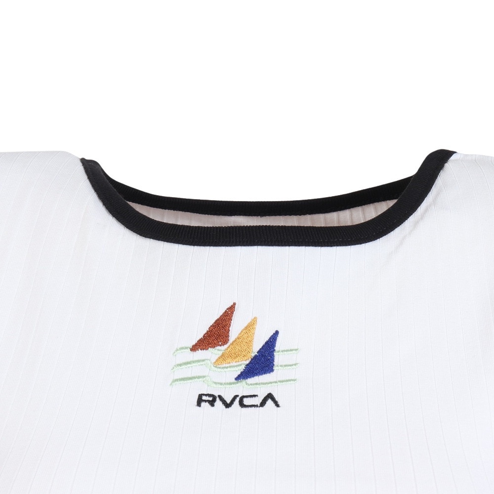 ルーカ（RVCA）（レディース）KINNEY ST 半袖Tシャツ BE043217 WHT