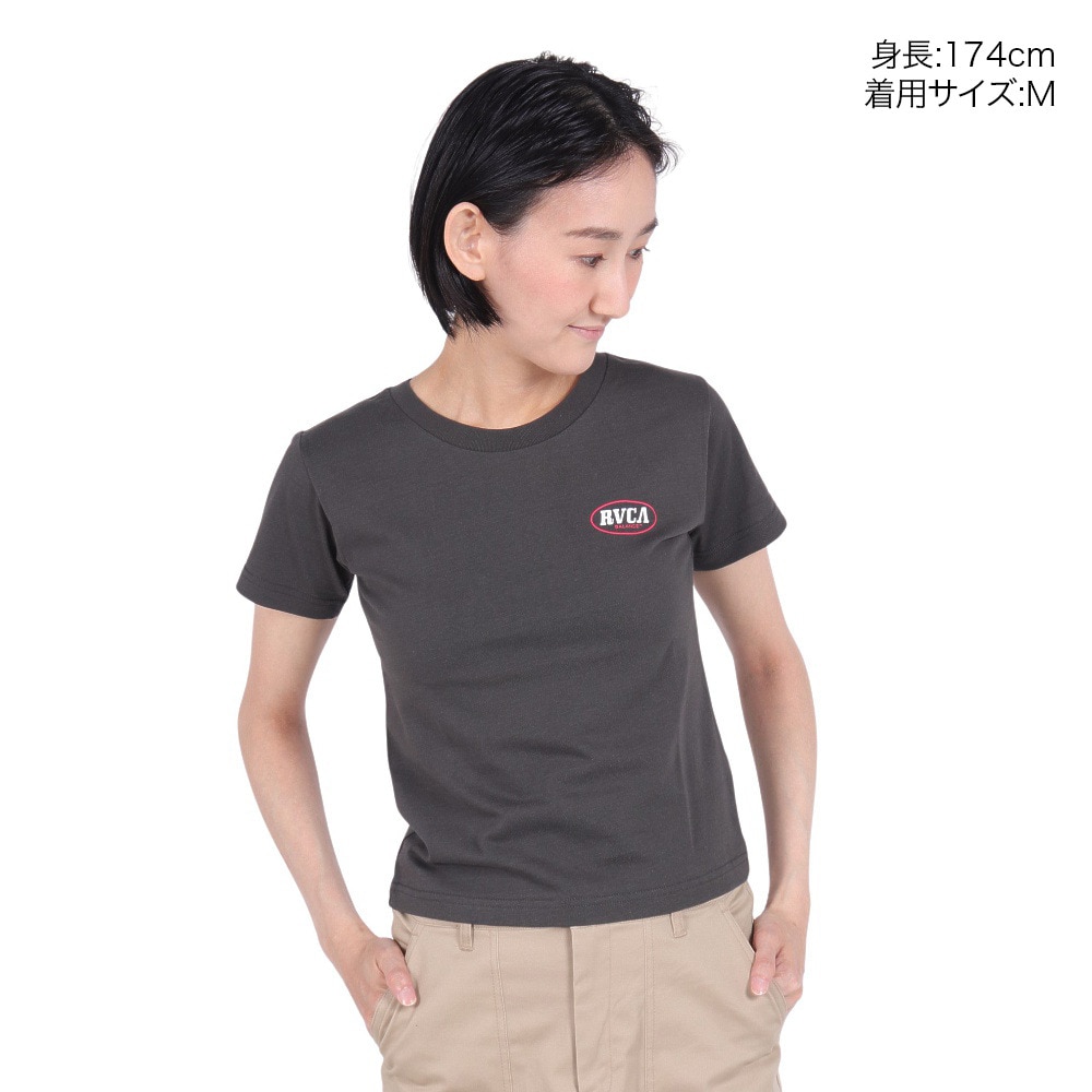 ルーカ（RVCA）（レディース）BASE CAMP BABY ST 半袖Tシャツ BE043218 PTK