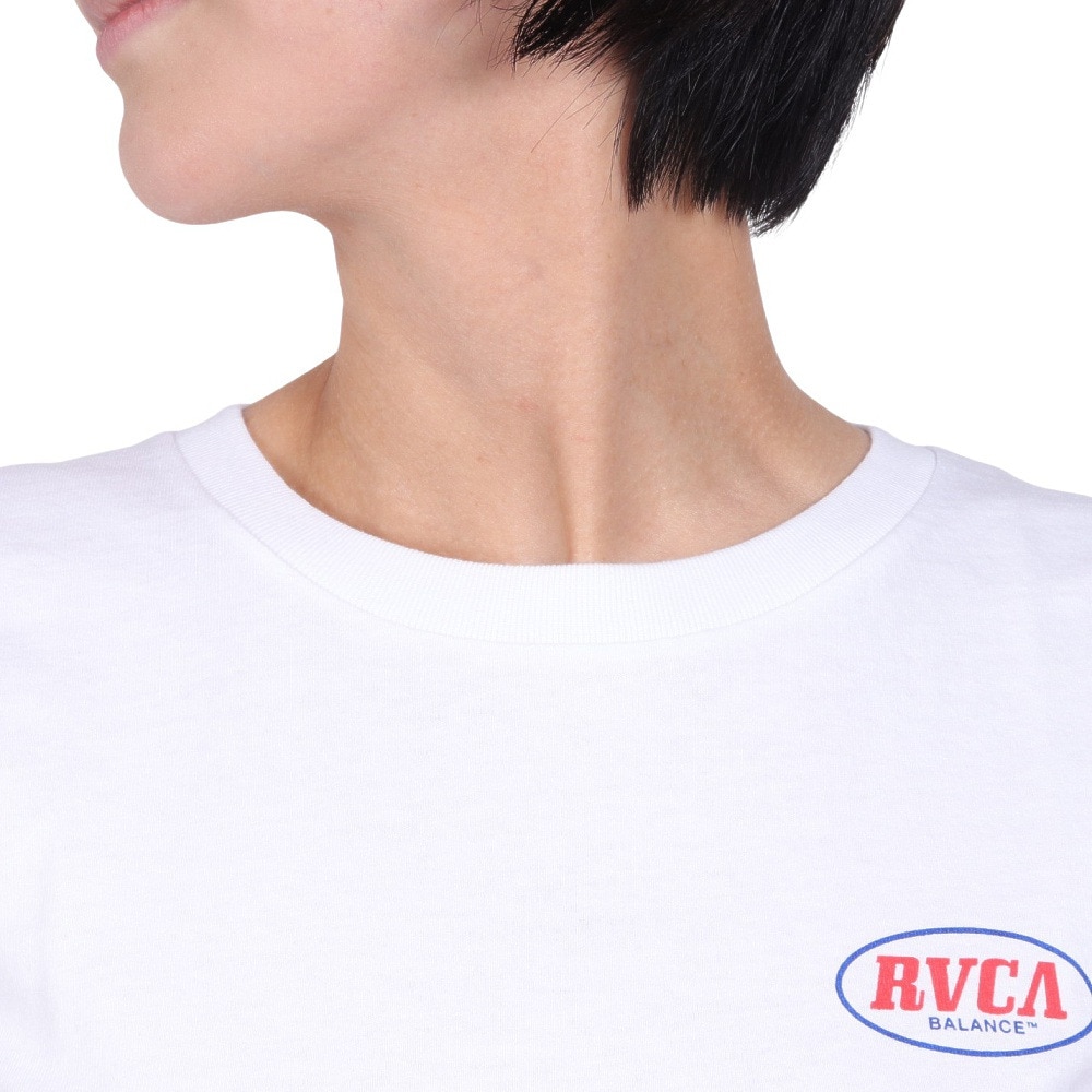ルーカ（RVCA）（レディース）BASE CAMP BABY ST 半袖Tシャツ BE043218 WHT