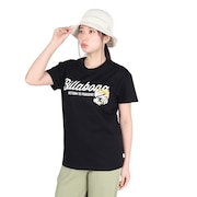 ビラボン（BILLABONG）（レディース）PATTERN POCKET LOGO 半袖Tシャツ BE013202 BPB