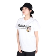 (レディース)PATTERN ポケット ロゴTシャツ BE013202 WHT