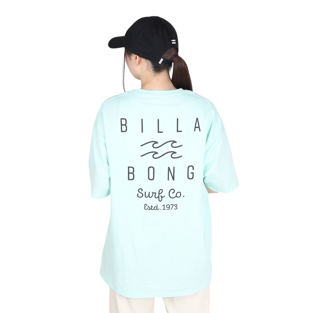 ビラボン（BILLABONG）（レディース）SOFT CLEAN ロゴ ルーズTシャツ BE013211 GBW0