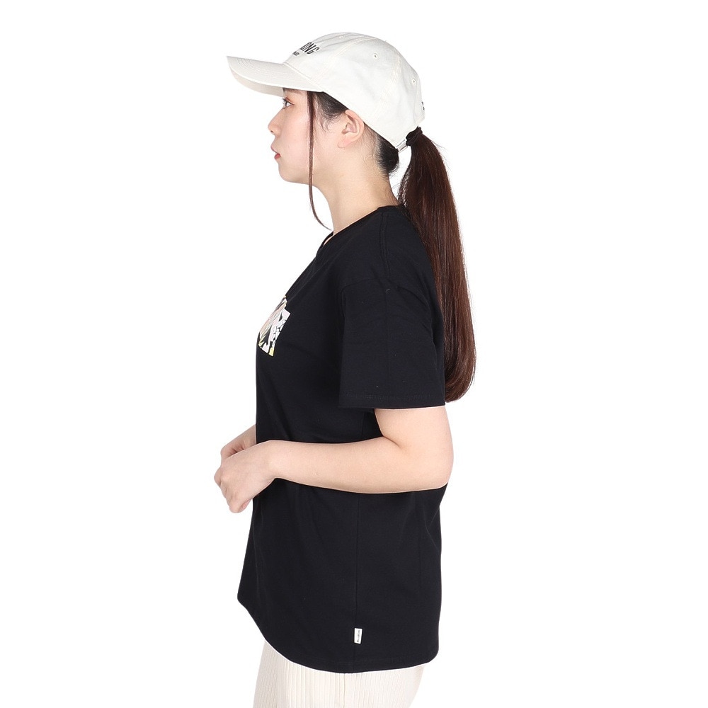 ビラボン（BILLABONG）（レディース）PATTERN ロゴTシャツ BE013221 BLK