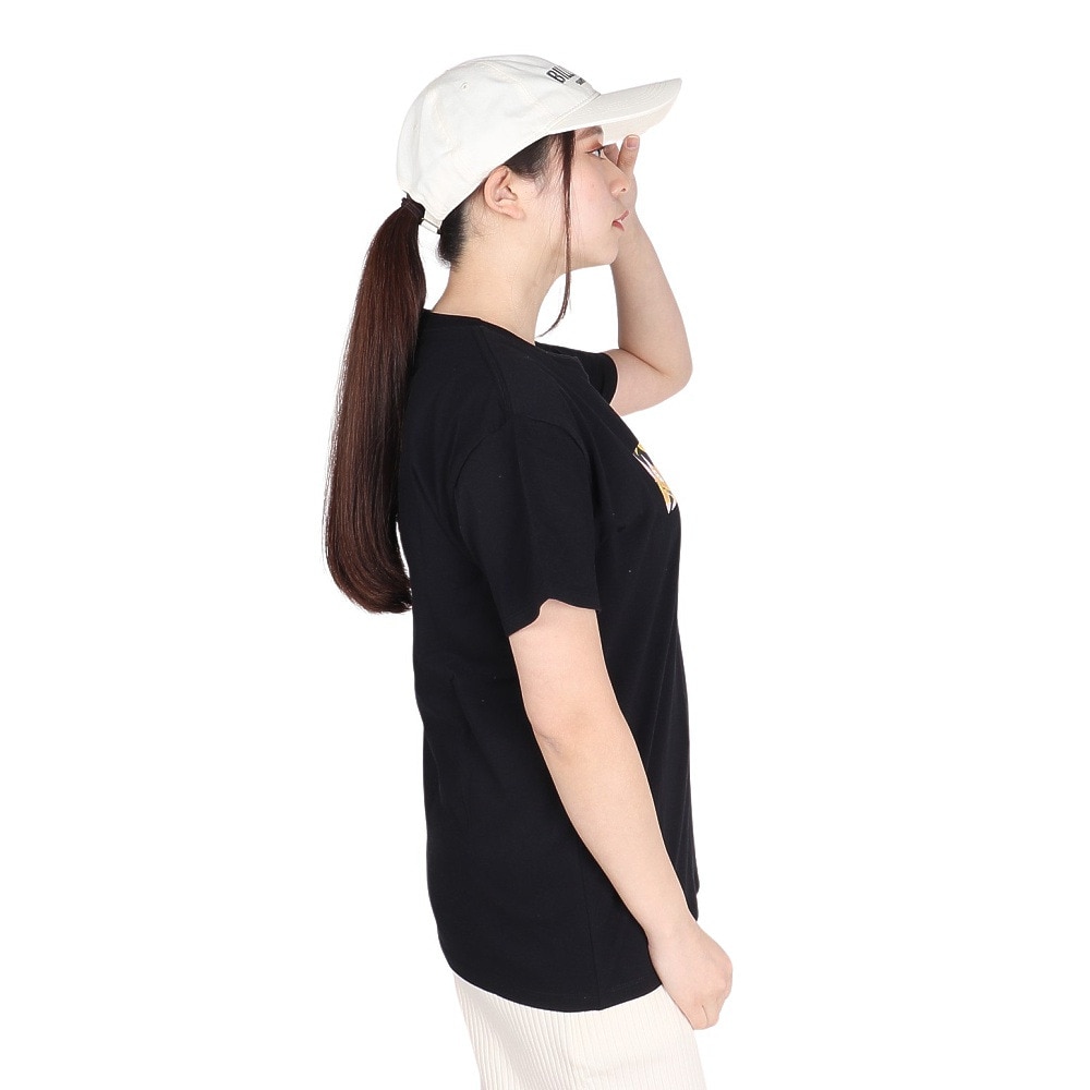 ビラボン（BILLABONG）（レディース）PATTERN ロゴTシャツ BE013221 BLK