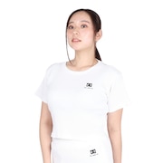 (レディース)TELECO CROPPED ショートスリーブTシャツ 24SULST242303WHT
