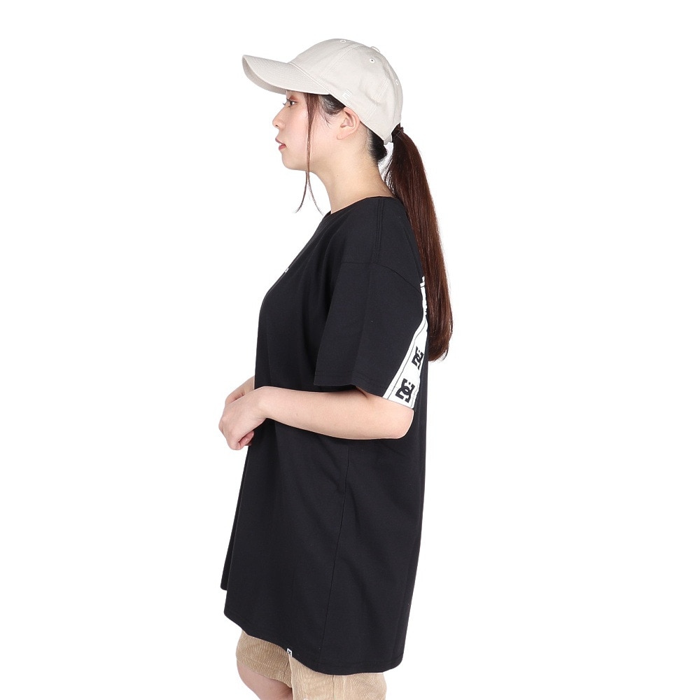 ディーシーシューズ（DC SHOES）（レディース）BACKLINE ショートスリーブTシャツ 24SULST242310YBLK