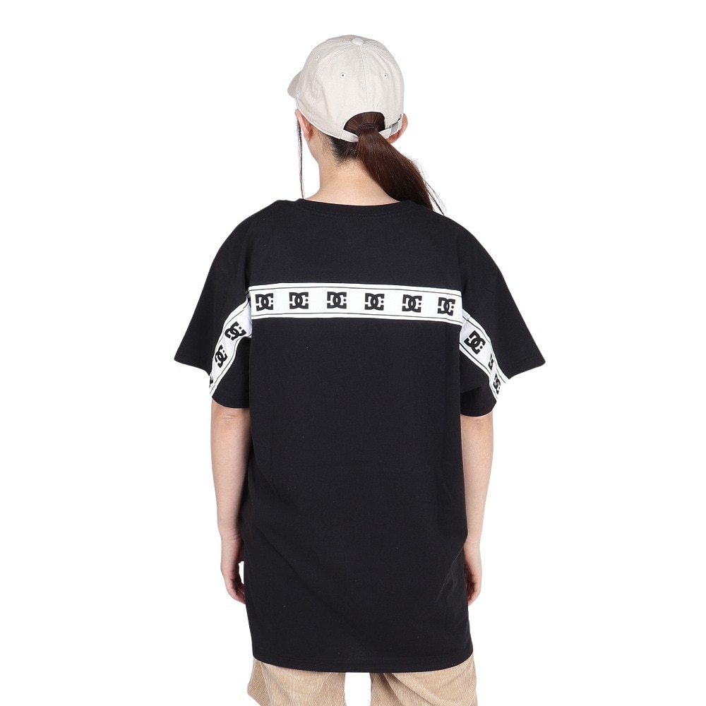 ディーシーシューズ（DC SHOES）（レディース）BACKLINE ショートスリーブTシャツ 24SULST242310YBLK