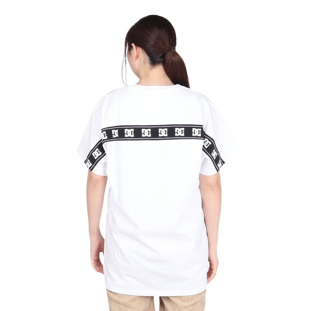 ディーシーシューズ（DC SHOES）（レディース）BACKLINE ショートスリーブTシャツ 24SULST242310YWHT