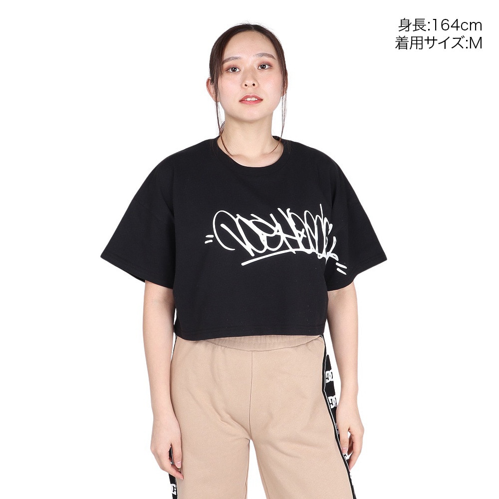 ディーシーシューズ（DC SHOES）（レディース）GRAFFITI ショートスリーブTシャツ 24SULST242314YBLK