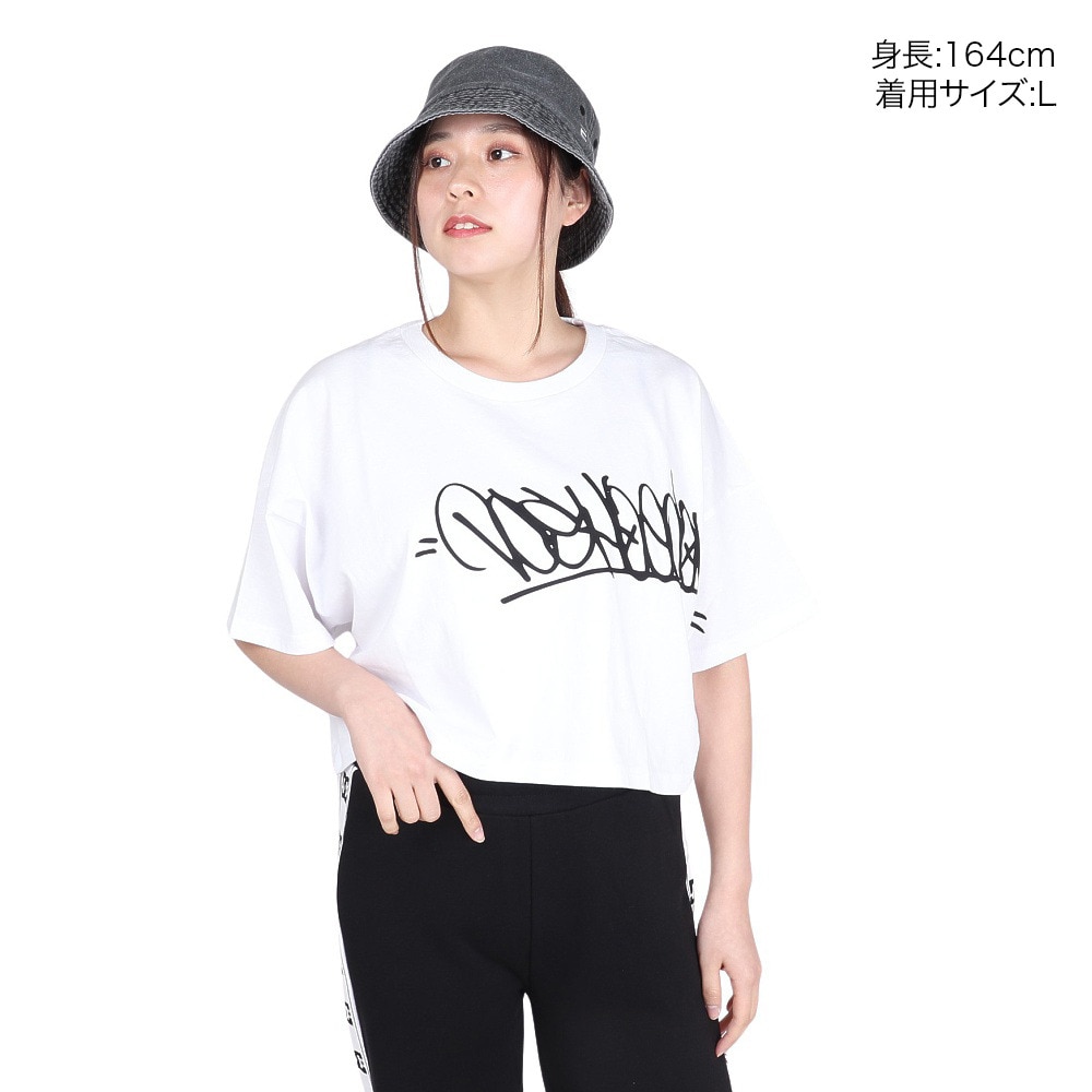 ディーシーシューズ（DC SHOES）（レディース）GRAFFITI ショートスリーブTシャツ 24SULST242314YWHT