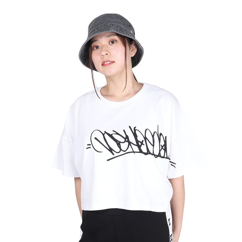 ディーシーシューズ（DC SHOES）（レディース）GRAFFITI ショートスリーブTシャツ 24SULST242314YWHT