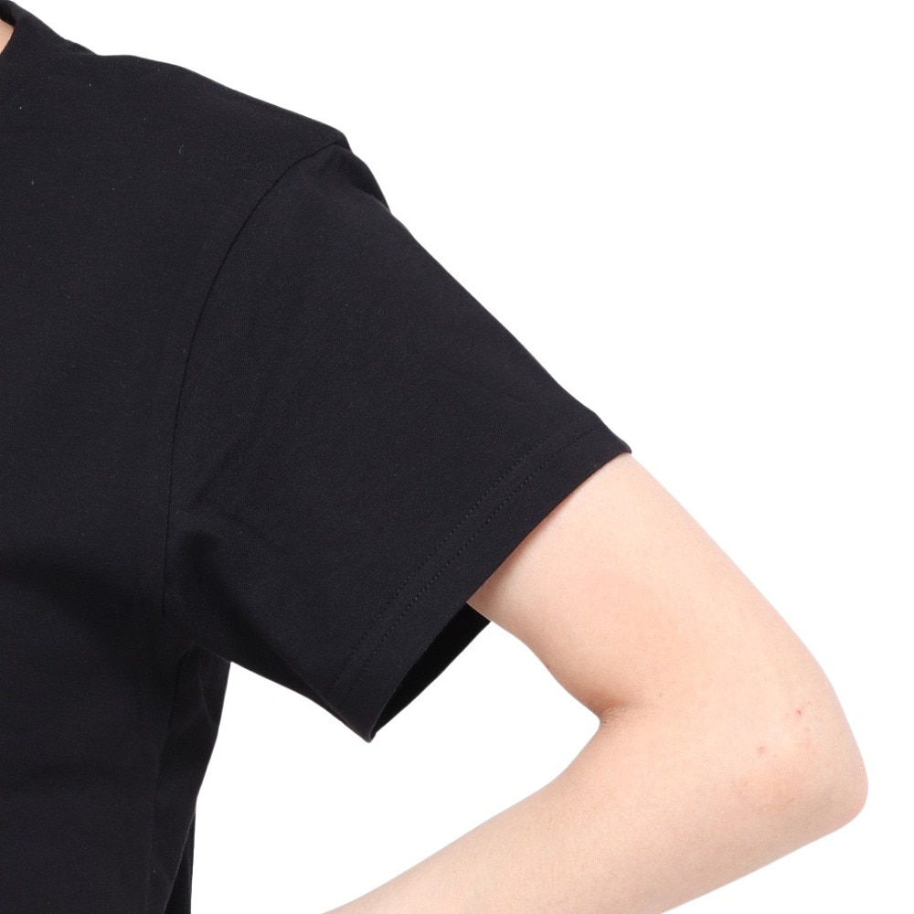 スライド（SLYDE）（レディース）POPPY CIRCLE 半袖Tシャツ SL24SSL-APP001-BLK