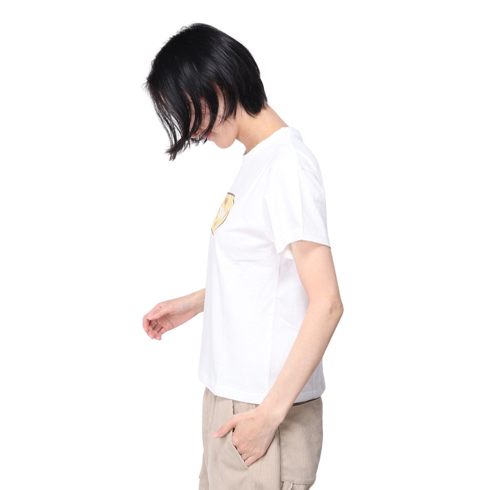 スライド（SLYDE）（レディース）POPPY CIRCLE 半袖Tシャツ SL24SSL-APP001-WHT