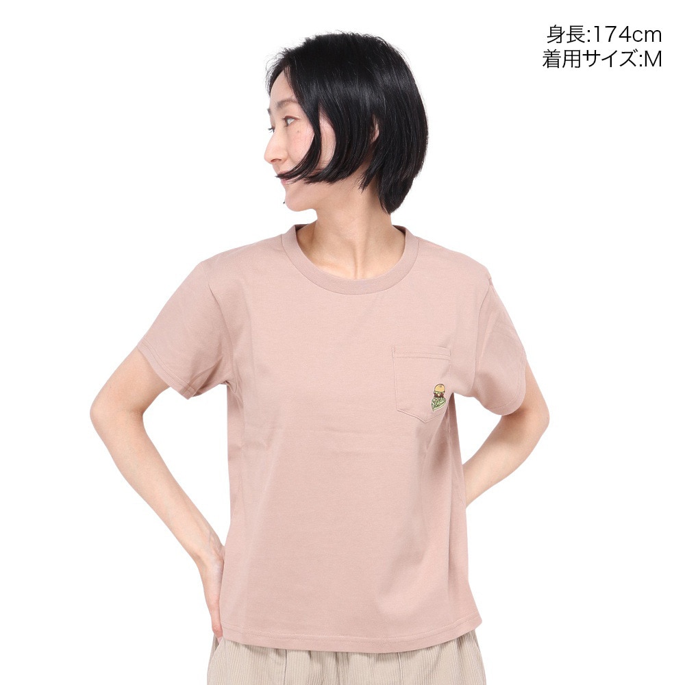 スライド（SLYDE）（レディース）ジャンク フード 半袖Tシャツ SL24SSL-APP003-BEG