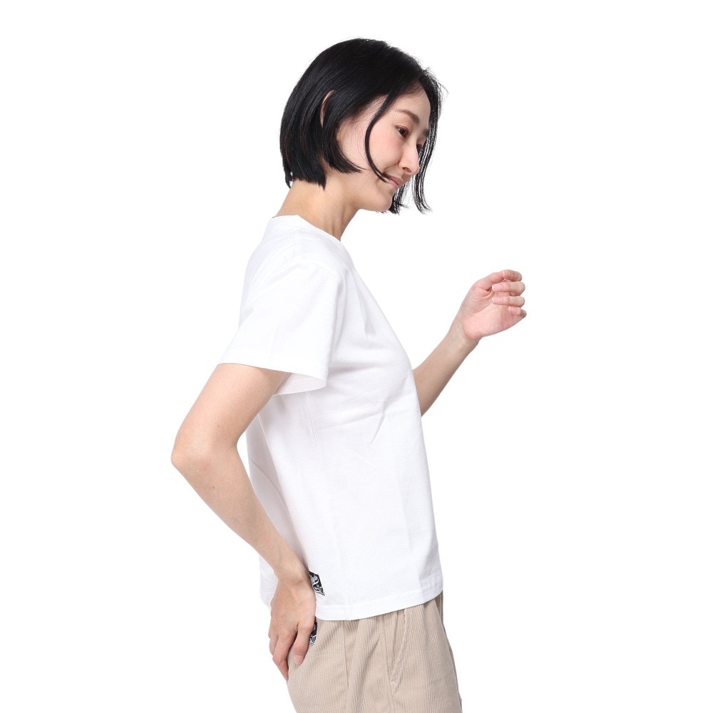 スライド（SLYDE）（レディース）ジャンク フード 半袖Tシャツ SL24SSL-APP003-WHT