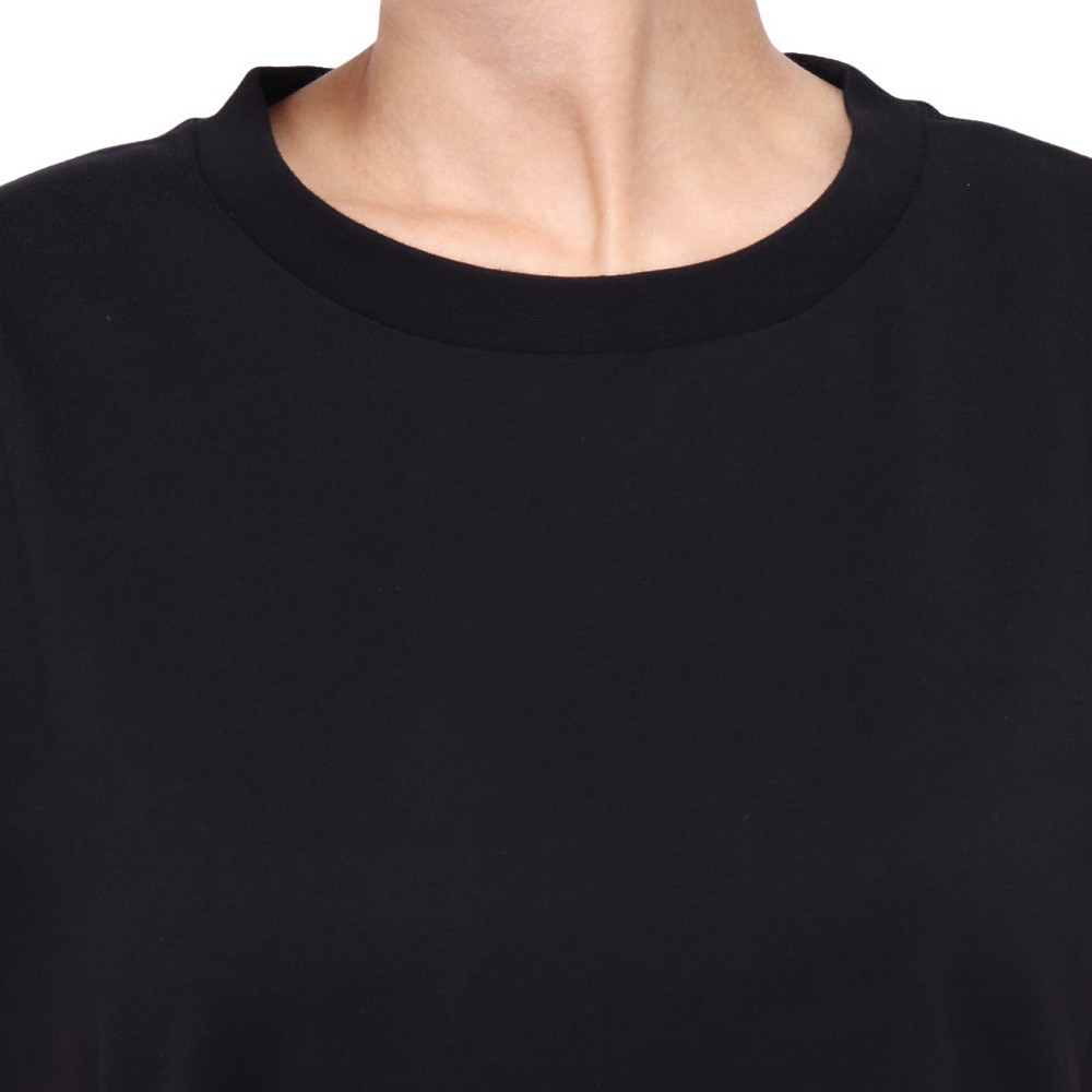 スライド（SLYDE）（レディース）フラワー ボックス 半袖Tシャツ SL24SSL-APP004-BLK