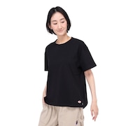 スライド（SLYDE）（レディース）フラワー ボックス 半袖Tシャツ SL24SSL-APP004-BLK